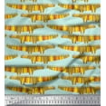 thumbnail image 1 of Soimoi Poly Georgette Fabric Crocodile Kids Fabric Prints by Yard 52 Inch Wide, 1 of 3