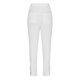 thumbnail image 4 of ICHUANYI Clearance Women's Cotton Linen Color Casual Slim Fitting Elastic Waist Color Lace Up Pants(White, S) ICHUANYI WER2023081203540, 4 of 5