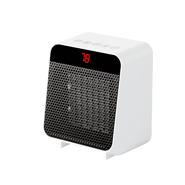 Soleil Electric Digital Ceramic Heater 1500W Indoor White PTC916W