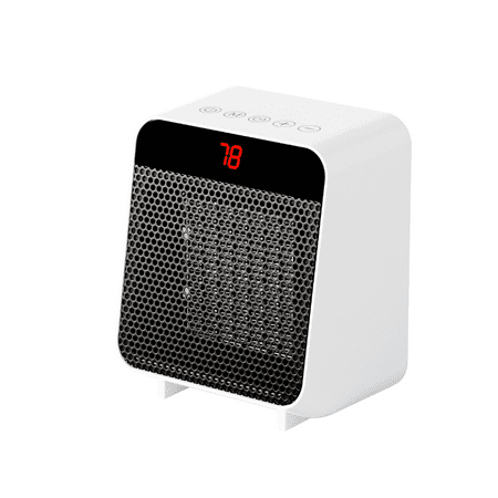 Soleil Electric Digital Ceramic Heater 1500W Indoor White PTC-916W