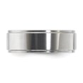 thumbnail image 3 of Vitalium Polished Ridged Edge Flat 8mm Band, 3 of 4