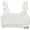 STRAWBRRY FIELDS/WHITE/ICEBERG, variant on Fruit of the Loom Girls Pull Over Spaghetti Strap Sports Bra 3-Pack, Sizes 28-38