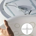 thumbnail image 4 of FOMIYES Soporte Universal De Instalación Para Lámparas De Con Metálica Color Plata, 4 of 8