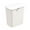 White, variant on TERGAYEE Hanging Trash Can with Lid,Wall Mounted Counter Waste Compost Bin,for Under Sink or Cabinet Door,Kitchen Garbage Bin Food Waste Container