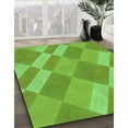thumbnail image 2 of Ahgly Company Indoor Square Patterned Emerald Green Area Rugs, 4' Square, 2 of 6
