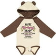 thumbnail image 3 of Inktastic Happy Birthday, Daddy- Best Gift Ever in Pink Boys or Girls Long Sleeve Baby Bodysuit, 3 of 5