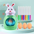 thumbnail image 2 of AUDeals Easter Egg Decorator Kit Easter Egg Decorating Kit Rabbit Gift Children Egg Electric DIY Painted Egg Decorative Bal L Toy for Kids Craft Activities, 2 of 9