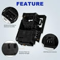 thumbnail image 2 of For GE Washer Lid Quick Release Lock Switch WH01X27954 Door Lock Replacement, 2 of 7