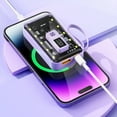 thumbnail image 3 of Maytalsory Versatile And Futuristic Power Bank Kit For Mobile Phones 22.5W Large Capacity 10000 Power Bank Case black 1Set, 3 of 6