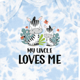 thumbnail image 4 of Inktastic Zebra My Uncle Loves Me Boys or Girls Baby Bodysuit, 4 of 5