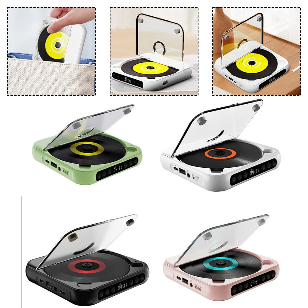 Rechargeable CD Player with AntiSkip Functionality for Seamless Listening