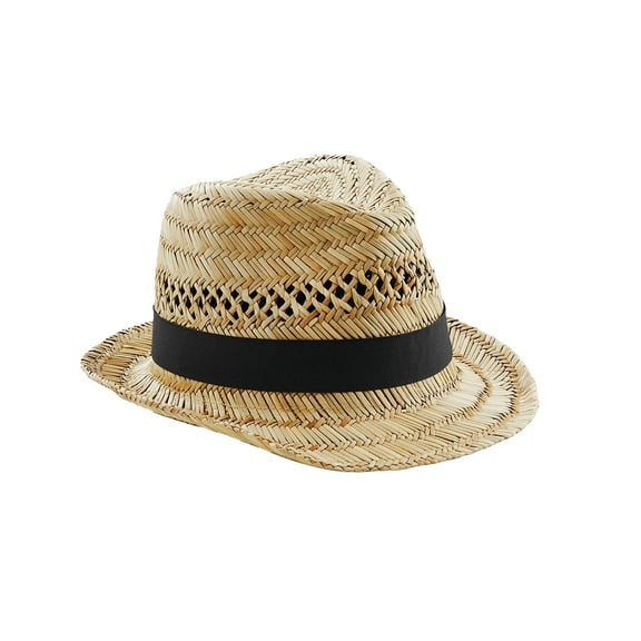 Beechfield  Adult Straw Summer Trilby