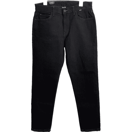 Hurley Worker Denim Leg Opening Slim Fit Stretch Pants Size 32 Black