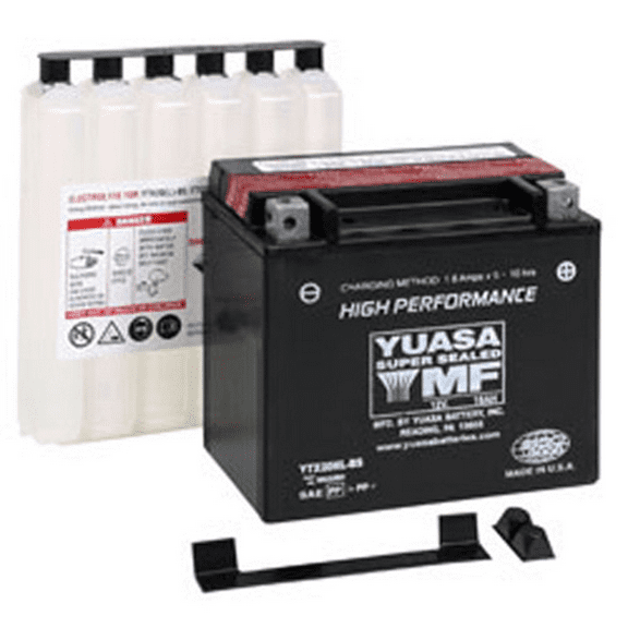 Yuasa AGM 12 Volt Automotive Battery 310 CCA Top Post