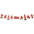 DGLQMYX (Flash Deals)Atmosphere Bunting Layout Cartoon Paper Christmas