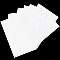 Felt Fabric 7" x 11" Felt Sheets for Crafts White Woven Acrylic Craft Fabric for DIY Craftwork Sewing Patchwork Craft Felt Christmas Fabric Fall Felt