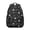 Black-49, variant on Tropical Seashell and Coral Student Backpack Waterproof Durable Composite Oxford Cloth with Nautical Fish and Marine Life Print, Adjustable Straps, Large Capacity for School and Travel