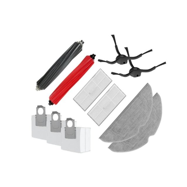 Para S8 / S8 + / S8 Pro / G20 Filtro lavable Cepillo principal / lateral Mopa Bolsa para polvo Robot Aspirador Pa Como se muestra