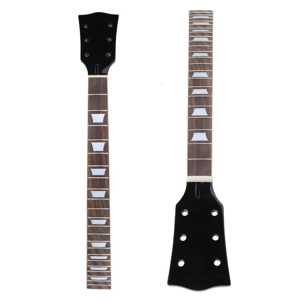 SDFGTstore 22 Frets Replacement Neck Fingerboard Maple Rosewood For Electric Guitar Part