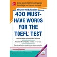thumbnail image 2 of McGraw-Hill Education 400 Must-Have Words for the Toefl, 2nd Edition, (Paperback), 2 of 2