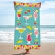 thumbnail image 3 of Rectangular Beach Towel Fine Fiber Towel Beach Mat Bath Towel Shawl Water Absorbing Portable And Drying All Season Universal Size Large Enough For, 3 of 6