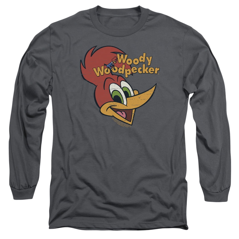 Woody Woodpecker Retro Logo Adult Tank Top