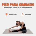 thumbnail image 2 of Piso Para Gimnasio Altera Tipo Madera Tatami 60x60 4pz Color Gris, 2 of 6