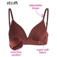 thumbnail image 2 of dELiA*s Girls' Training Bra - 3 Pack A-Cup Molded Wire-Free Microfiber Lace Bralette (32A-36A), 2 of 6