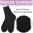 thumbnail image 4 of Womens Wool Socks Warm Comfort Work Duty Boot Winter Thick Socks For Cold Weather 5 Pairs, 4 of 5