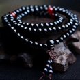 thumbnail image 1 of Sandalwood Tibetan Buddhism Mala Sandal Prayer Beads 108 Beads Bracelet Necklace 26-27s, 1 of 4
