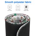 thumbnail image 3 of Long Mouse Pads for Desk,White Christmas Icon Pattern Desk Mats on Top Of Desks, Desk Mouse Pad Extra Large with 3mm Non-Slip Base and Stitched Edge for Gaming,Office,Work,Home 47.3x23.6in, 3 of 5