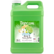 Angle View: TropiClean Lime & Cocoa Butter Shed Control Conditioner for Pets, 2.5 gal - Made in USA - Helps Reduce Shedding and Moisturizes