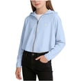 thumbnail image 3 of THDHVS Hoodies for Girls,Unisex Kids UPF 50 Hooded Zip Up Sun Protection Jacket Long Sleeve Breathable Outdoor,Girls Hoodies Blue 5-6 Years, 3 of 8