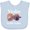 AE-Light Blue, variant on Inktastic Violin Treble Maker Funny Violinist Music Boys or Girls Baby Bib