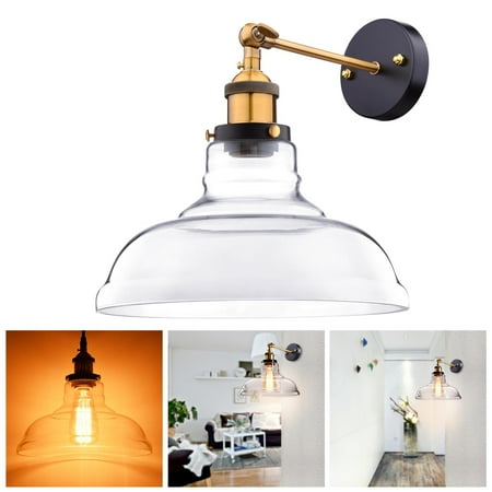 

CAIKUITONRON 11 Flashlight Shape Glass Wall-mounted Light/Transparent