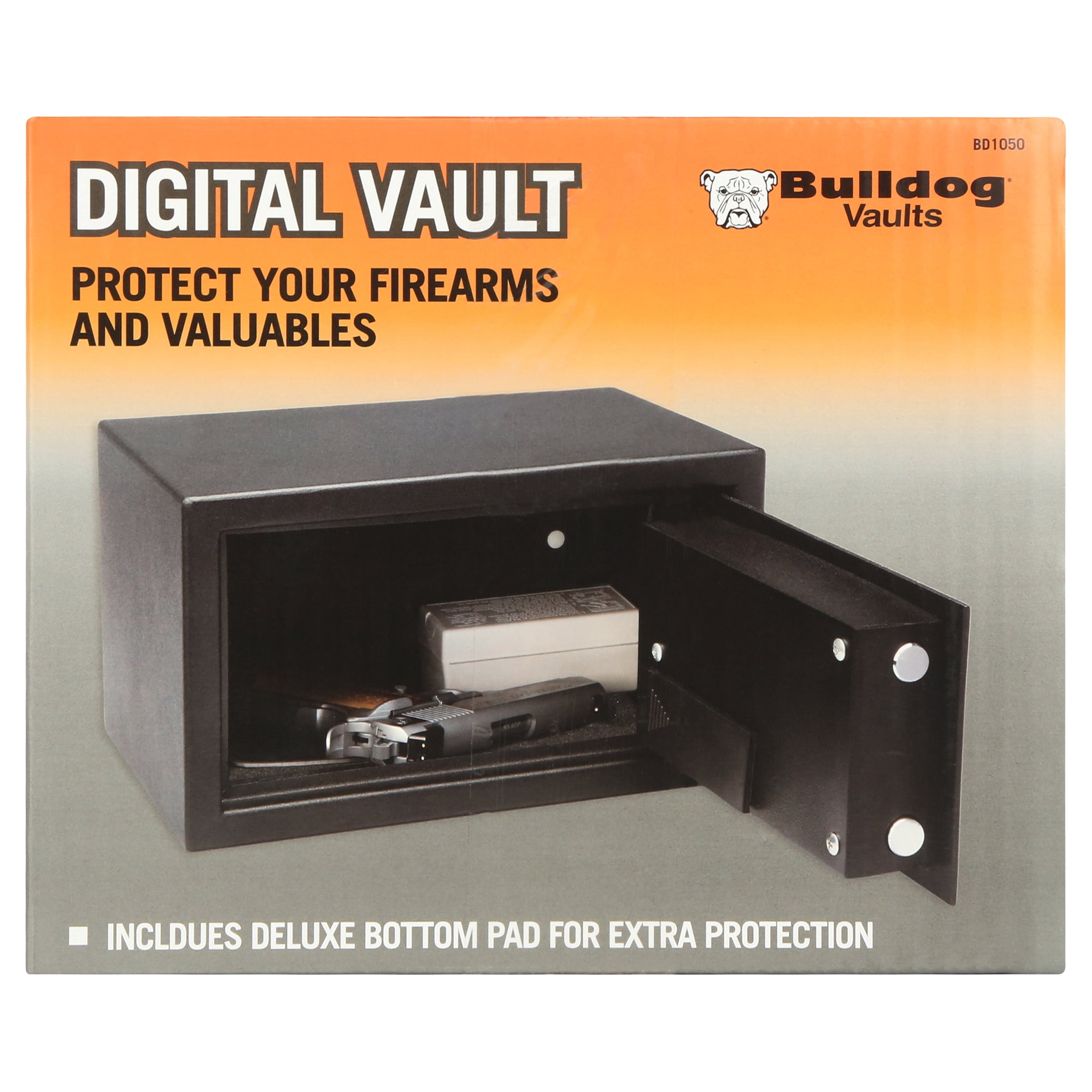 Bulldog Cases Standard Digital Pistol Vault 12" x 8" x 7"