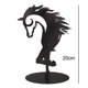 thumbnail image 2 of Caballo Rústico, Estatua Moderna, Arte De Metal, Estatua De Caballo Resistente Al Agua Para El Hogar, Estante De Libros, Chimenea, Decoración De Escritorio De Oficina Eigraketly HA041330-05, 2 of 6