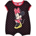 thumbnail image 6 of Disney Baby Girls' Minnie 3 Pack Rompers, 6 of 8