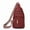 Red, variant on Small Sling Bag for Women Vegan Leather Fanny Pack Crossbody Bag for Women Casual Daypack for Travel Chest Bag