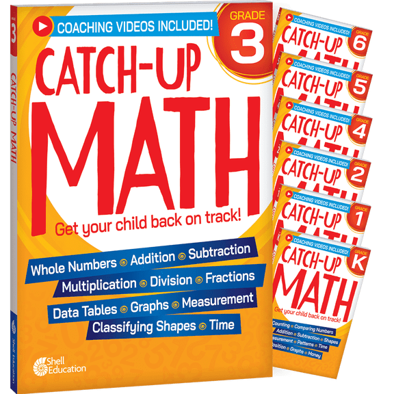 Catch-Up Math Catch-Up Math: Grade K-6: Complete 7-Book Set, (Paperback)