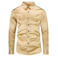 thumbnail image 1 of Chemise Slim Formelle à Manches Longues pour Homme de Mode Décontractée, 1 of 4