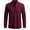 Wine, variant on ZZwxWA Men's Classic Lace Up Stand Collar Shirts Vintage Renaissance Pirate Costume Long Sleeve Tops for Medieval Viking up to 65% Off
