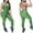 Green, variant on Babysbule Women High Waist Yoga Pants Sport Trousers Women's Large Size Backless Yoga Exercise Fitness Pants Skinny Jumpsuit