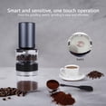 thumbnail image 4 of Yatlte Portable Coffee Grinder, USB Rechargable Mini Electric Coffee Grinder, Portable Coffee Bean Grinder Automatic for Camping/Drip/Espresso/Pour Over French Press, 4 of 7
