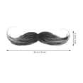 thumbnail image 4 of 2 uds bigote falso barba realista bigote falso barba Artificial barba realista para fiesta, 4 of 6