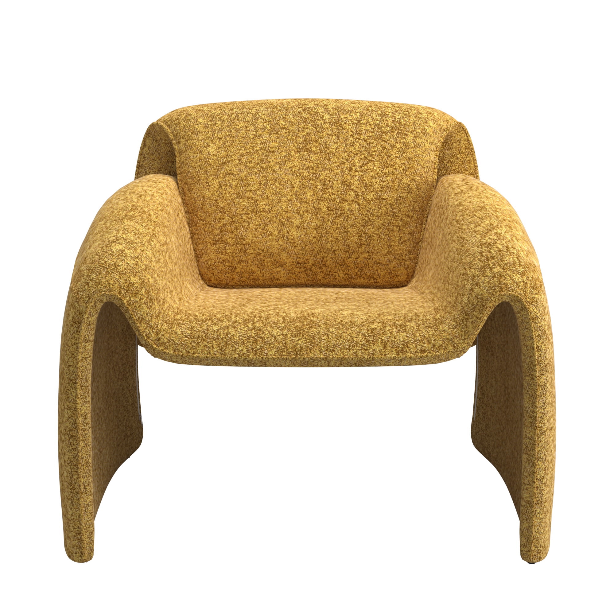 Weston Home Gerace Bentwood Round Arm Accent Chair
