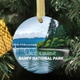 thumbnail image 2 of Lake in Stanley Park Vancouver Canada Canadian British Colombia Travel Memory Souvenir Landmark Vacation Keepsake Ceramic Christmas Ornament Xmas Holiday Tree Gift, 2 of 3
