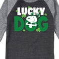 thumbnail image 3 of Snoopy Lucky Dog - Toddler And Youth Raglan Graphic T-Shirt, 3 of 5