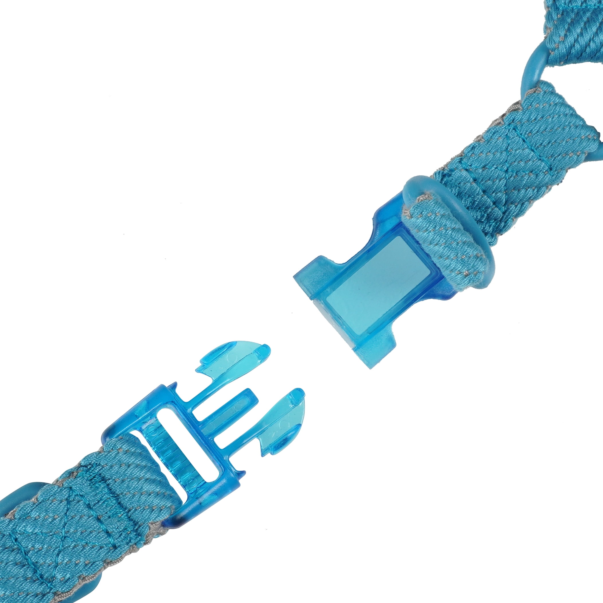 AtPet Limitation Cotton Webbing Quick Fit Adjustable Solid Color Step In Dog Harness, Small, Blue