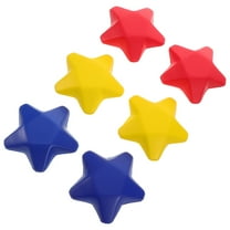 Baluue 6Pcs Slow Rise Stress Balls Squishy Toys Star Shape For Hand Flexibility At Classroom And Office